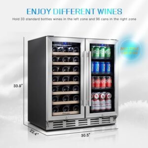 33 bottle fridge